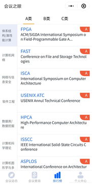 網(wǎng)絡(luò)與信息安全軟件開發(fā) 計(jì)算機(jī)會議信息一站式查詢工具，截稿日期、召開信息、會議等級全掌握